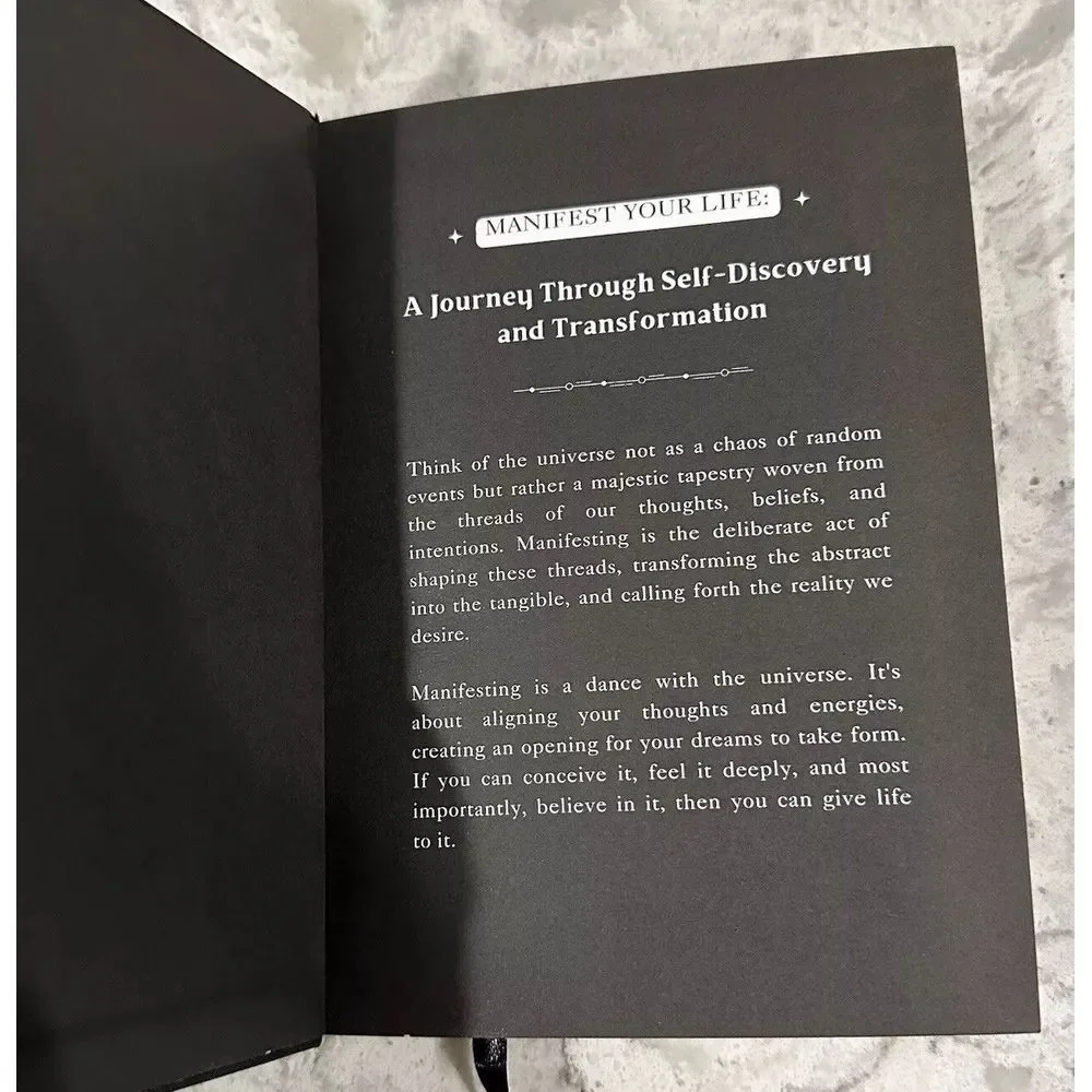 MANIFEST JOURNAL From The Happy Shoppe - A Self-Care Happiness Boosting Activity